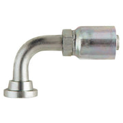 Crimp Fitting,90 deg.,3/4" I.D.,M,Flange
