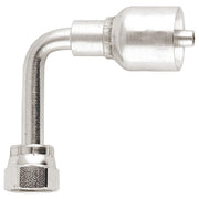 Crimp Fitting,90 deg.,1/2" I.D.,F,ORS