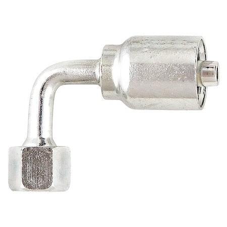 Crimp Fitting,90 deg.,1/4" I.D.,F,ORS
