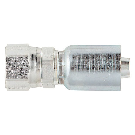 Crimp Fitting,3/4" I.D.,M30-1.5,F,Metric