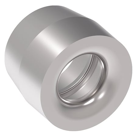 Hose Ferrule,0.56"L,Steel,1.26"Hose ID