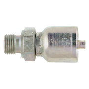 Crimp Fitting,3/8" I.D.,M,BSPP