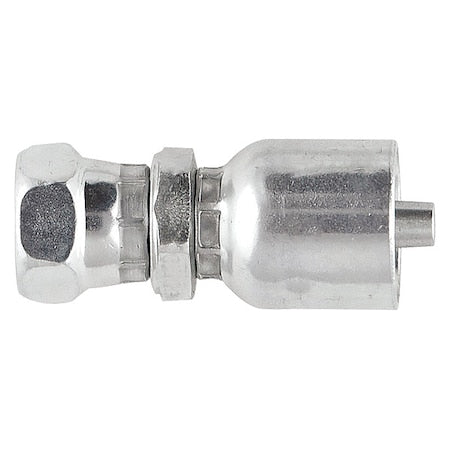 Crimp Fitting,1/2" I.D.,1/2",F,BSPP