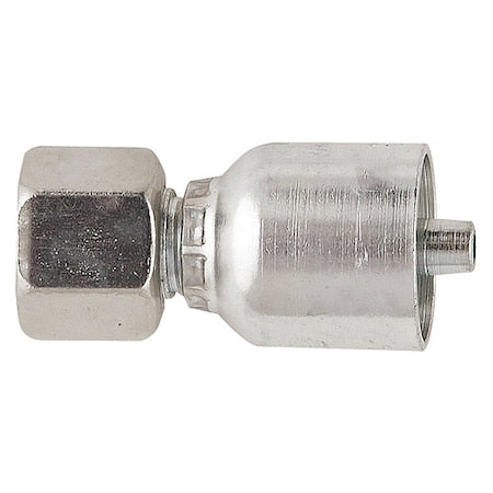 Crimp Fitting,1-1/4" I.D.,M42-2,F,Metric