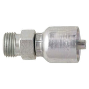 Crimp Fitting,3/8" I.D.,M,Metric