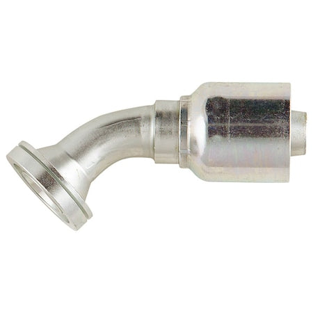 Crimp Fitting,45 deg.,1" I.D.,M,Flange