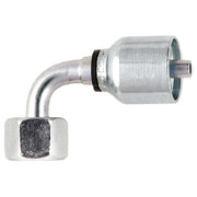 Crimp Fitting,90 deg.,1/4" I.D.,F,BSPP