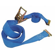 Tie Down Strap,E-Track,Blue,PK5