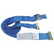 Tie Down Strap,E-Track,Blue