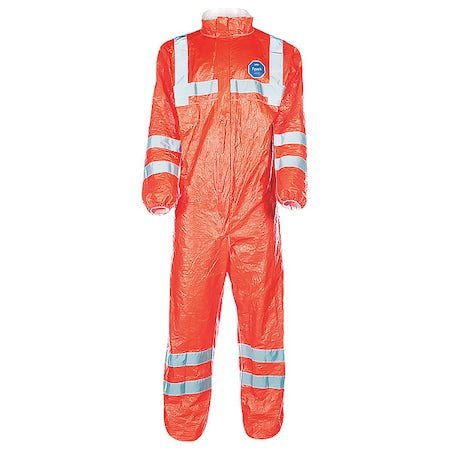 Coveralls, 6XL, Tyvek(R) 500 HV, Elastic Ankle, Serged Seam