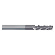 Corner Chamfer End Mill,3/16",Carbide