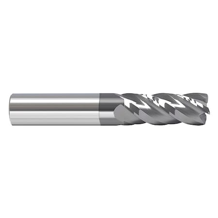 Corner Radius End Mill, 0.75 in, Carbide
