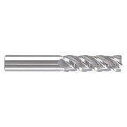 Cor Rad End Mill,3/8",Carb,0" rad