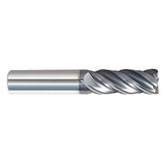 Corner Radius End Mill, 1 in, Carbide