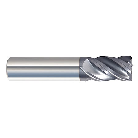 Corner Radius End Mill, 0.375 in