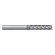 Corner Radius End Mill, 0.25 in, Carbide