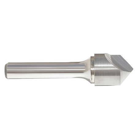 Countersink,1 Flute,Carbide,3" L