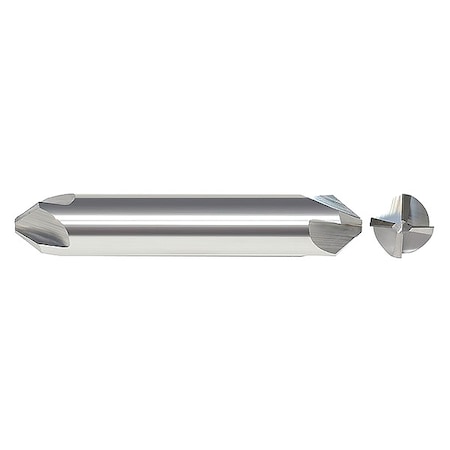 Countersink,4 Flutes,Carbide,2" L