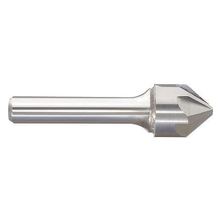 Countersink,6 Flutes,Carbide,2" L