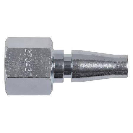 Air Hose Plug,1/4, Steel", PK2