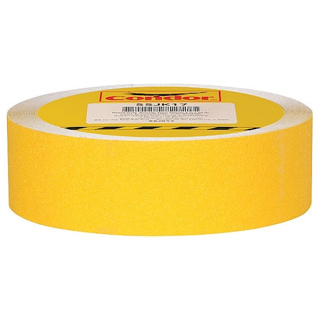 Anti-Slip Tape 46 Grit Size, 2 in W x 60 ft L, 0.03 in Thick