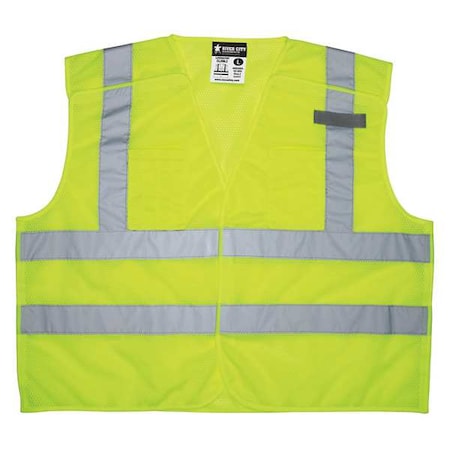 High Visibility Vest,2XL Size,Unisex