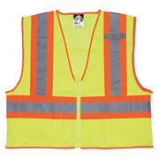 High Visibility Vest,4XL Size,Unisex