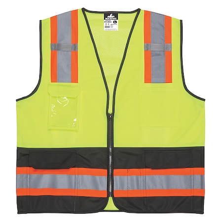 High Visibility Vest,4XL Size,Unisex