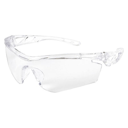 Checklite (CL4), Safety Glasses, Uncoated, Polycarbonate Lens, Clear Frame, Frameless