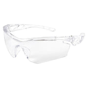 Checklite (CL4), Safety Glasses, Duramass Hard Coat, Polycarbonate Lens, Clear Frame, Frameless