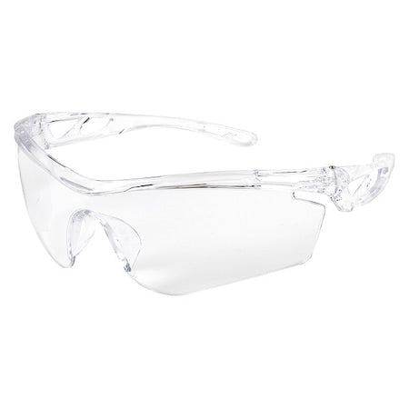 Checklite (CL4), Safety Glasses, Duramass Hard Coat, Polycarbonate Lens, Clear Frame, Frameless