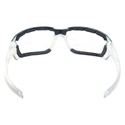 Hulk HK3, Safety Glasses, MAX6 Anti-Fog, Clear Lens, Clear Frame, Frameless