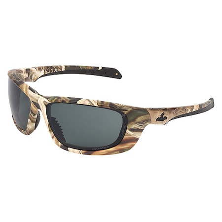 Mossy Oak(R)/UD, Safety Glasses, Anti-Fog & Anti-Scratch, Black Lens, Camo Frame, Full-Frame