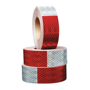 Conspicuity Reflective Tape,100 Strips, 2" X 150' Every 18", PK100