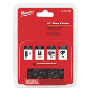 Replacement Chain for M18 FUEL QUIK-LOK Pole Saw, 10 in L, 40 Links, .043 in Gauge, 3/8 in Pitch