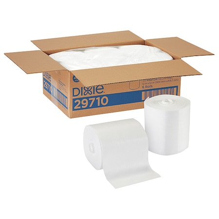 Dry Wipe Roll,Center Pull,Wt,29710,PK6