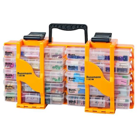 Automotive Fuse Kit, ATC, ATM, ATM-LP, FMX, MAX Series, 372 Fuses Included, 2 to 300A, Not Rated