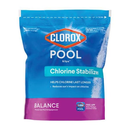 Chlorine Stabilizer,Granular,4 lb. Size