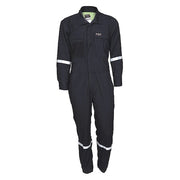 Coverall, 8.9 cal/sq cm ATPV, S, 30 in Inseam, FR Inherent Blend, Zipper