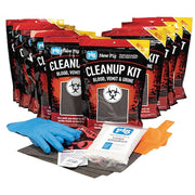 Bodily Fluids Absorbent Kit, 374 oz Volume Absorbed per Kit, Bag, Red