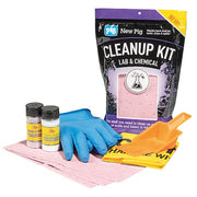 Spill Kit, 25 oz Volume Absorbed per Kit, Not Applicable Capacity, Bag, Purple, 1