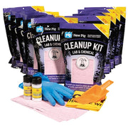 Spill Kit/Station, 252 oz Volume Absorbed per Kit, 0.05 cu ft Capacity, Bag, Purple, 1