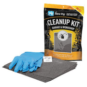 Spill Kit, 37 oz Volume Absorbed per Kit, Not Applicable Capacity, Bag, Yellow, 1