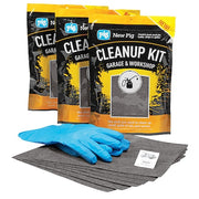 Spill Kit/Station, 110 oz Volume Absorbed per Kit, 0.05 cu ft Capacity, Bag, Yellow, 1