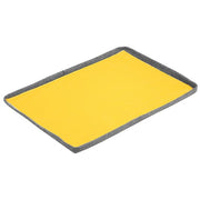 Sorbent Pad, 5.36 gal, Black, Yellow, 4 PK