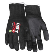 Cut-Resistant Gloves, Cut Level A9 ,Dipped ,Nitrile ,Smooth ,L 12 PK