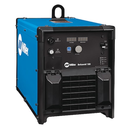 MIG Welder, Deltaweld 500, Three-Phase, 208V AC, 230V AC, 460V AC, 30 to 650A DC, 100 %