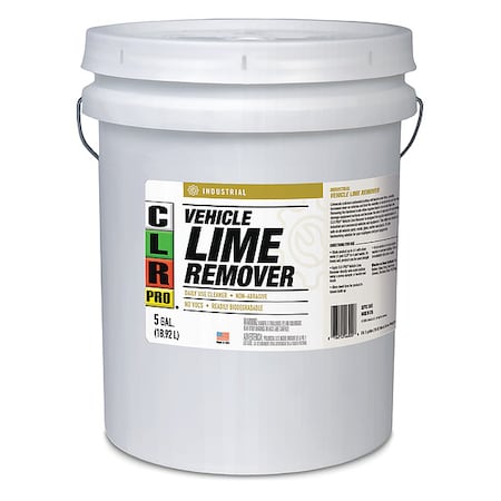 Vehicle Lime Remover,5 gal,Jug