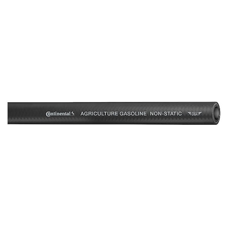 Gasoline Hose,50 psi,Black,12 ft. L