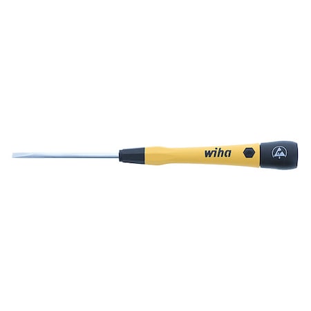 Prcsion Slotted Screwdriver, 3.5 mm